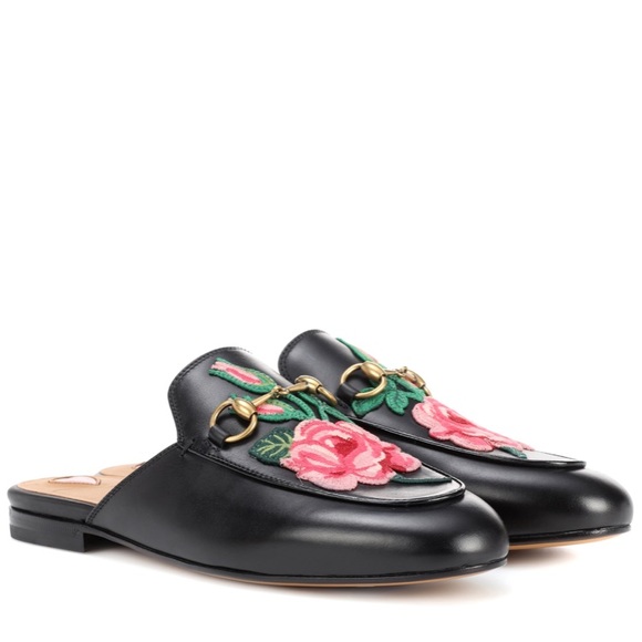 gucci rose slippers